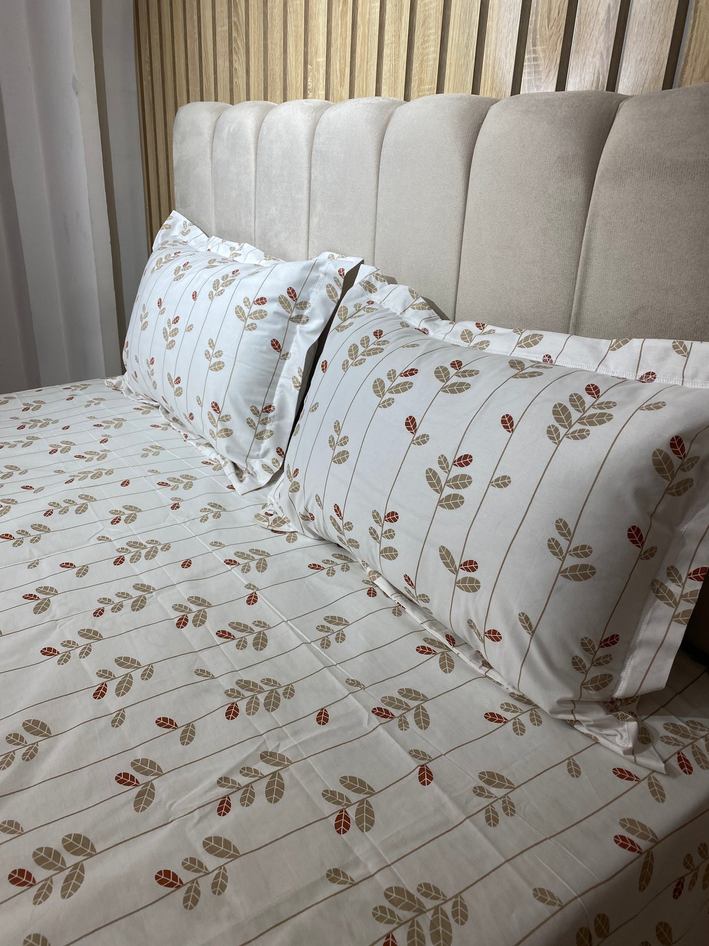 Parure de Lit 100% Popeline de Coton – Élégance & Confort