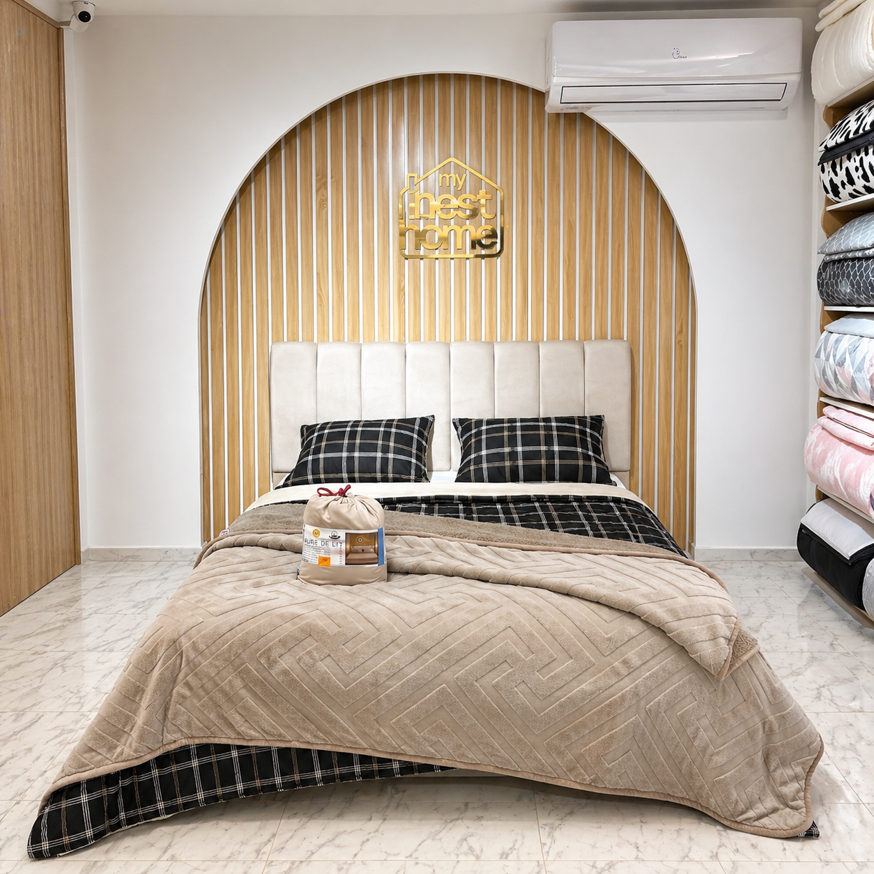 PACK LITERIE KING SIZE COMPLET —  MBH