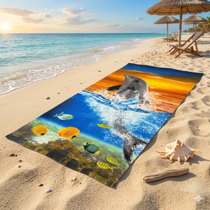 Serviettes de plages POISSONS- MBH