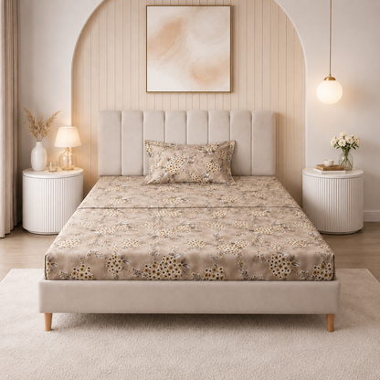 Parure de Lit en Coton Place et demie – MBH