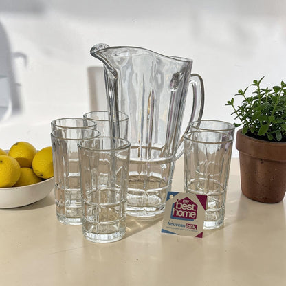 Service à Eau en Verre 7 Pièces - MBH