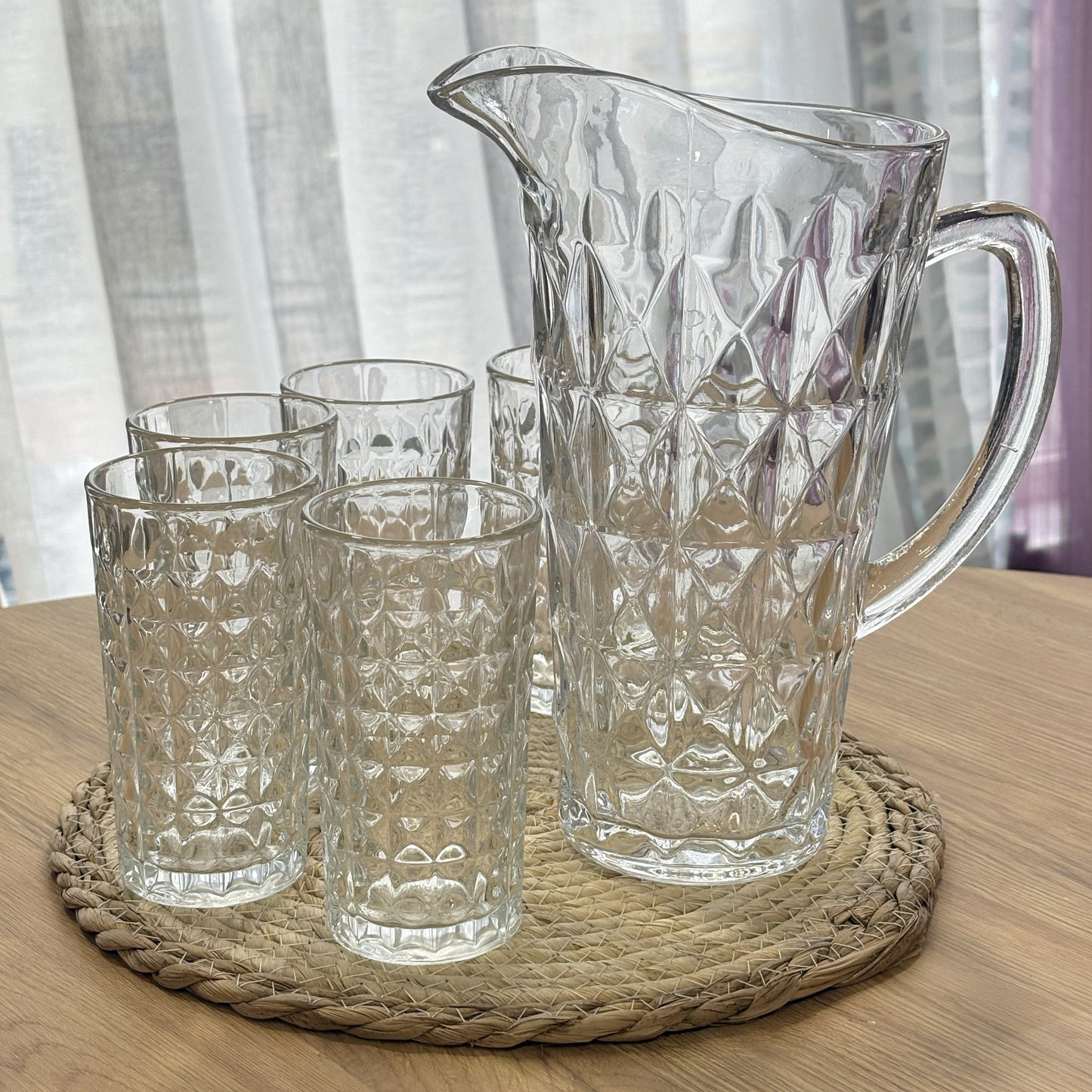 Service à eau en verre 7 Pièces - MBH