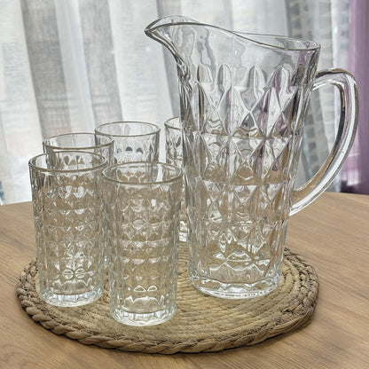 Service à eau en verre 7 Pièces - MBH