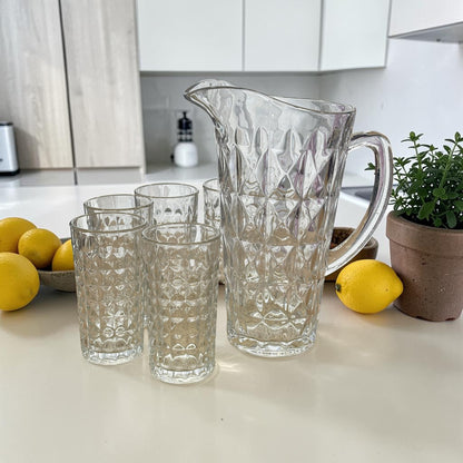 Service à Eau en Verre 7 Pièces - MBH