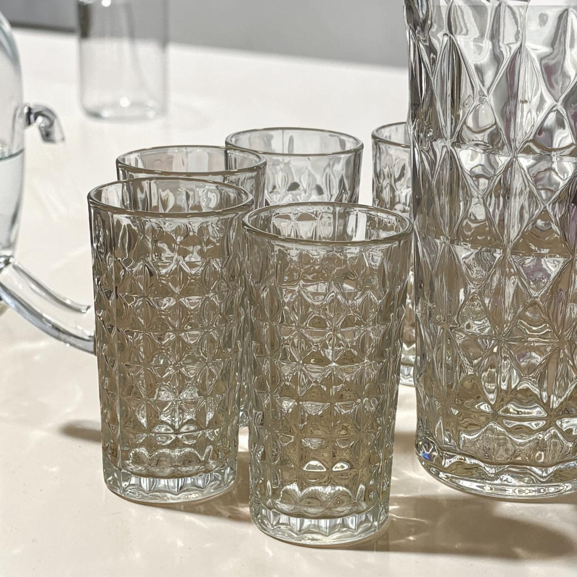 Service à Eau en Verre 7 Pièces - MBH