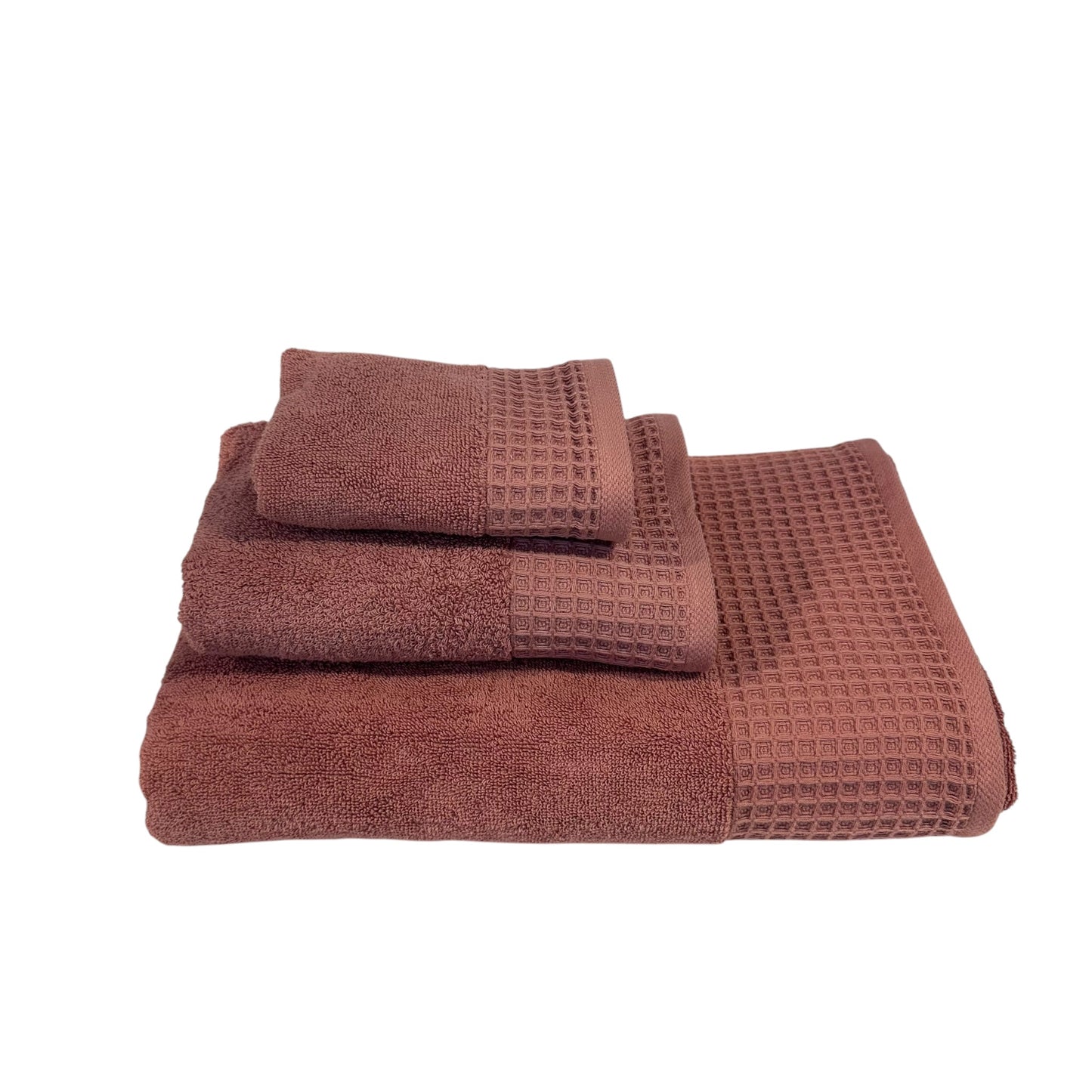 Lot de Douche ''EXELLENCE'' 3 Pièces 100% Coton – MBH - Parme
