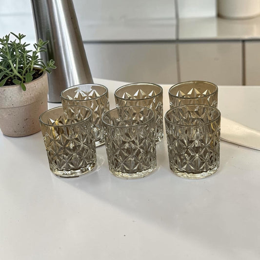 Service de 6 verres à eau en verre – MBH