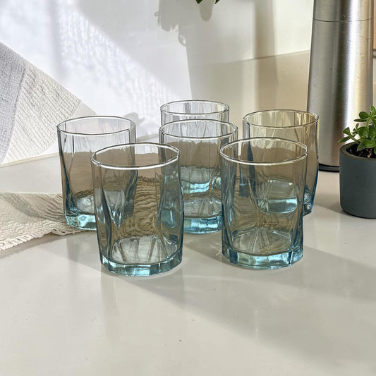 Service de 6 verres à eau en verre – MBH