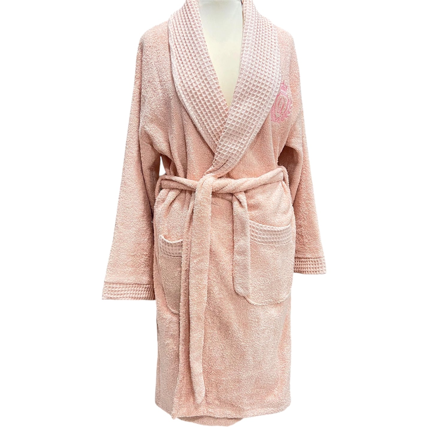 Peignoirs EXCELLENCE ROSE POUDRE – Linge de Bain Luxueux - MBH