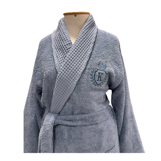 Peignoirs EXCELLENCE Bleu Indigo  – Linge de Bain Luxueux - MBH