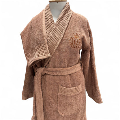 Peignoirs EXCELLENCE MOCHA MOUSSE – Linge de Bain Luxueux - MBH
