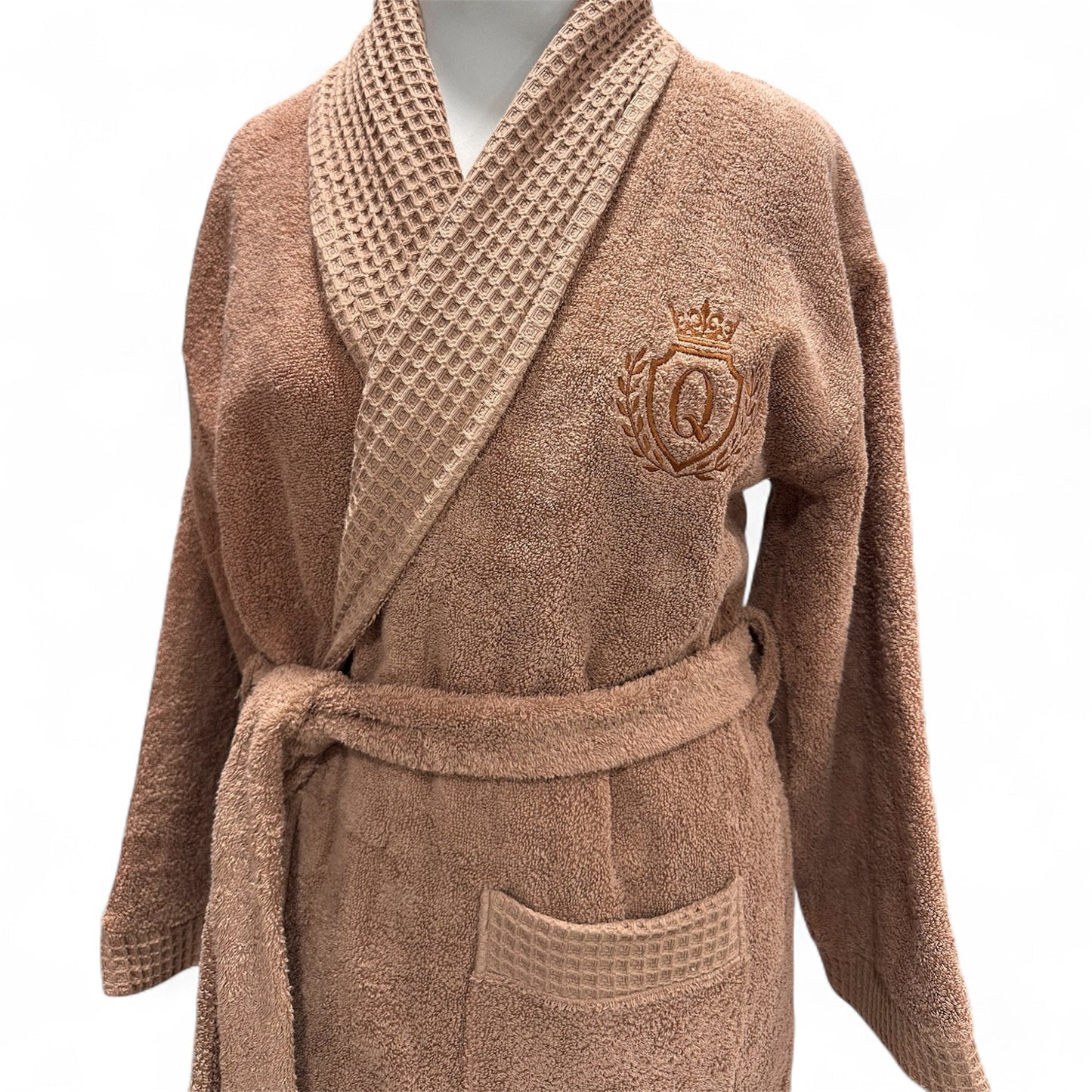Peignoirs EXCELLENCE MOCHA MOUSSE – Linge de Bain Luxueux - MBH