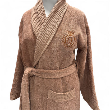 Peignoirs EXCELLENCE MOCHA MOUSSE – Linge de Bain Luxueux - MBH