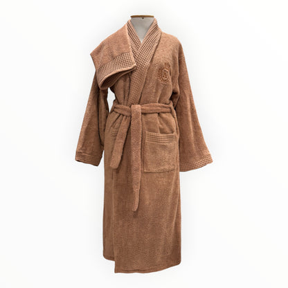 Peignoirs EXCELLENCE MOCHA MOUSSE – Linge de Bain Luxueux - MBH