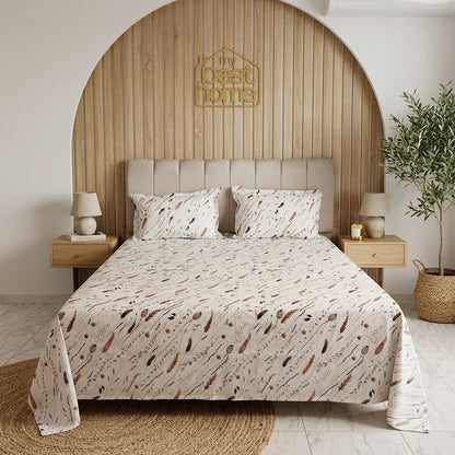 Parure de Lit 100% Popeline de Coton – Élégance & Confort