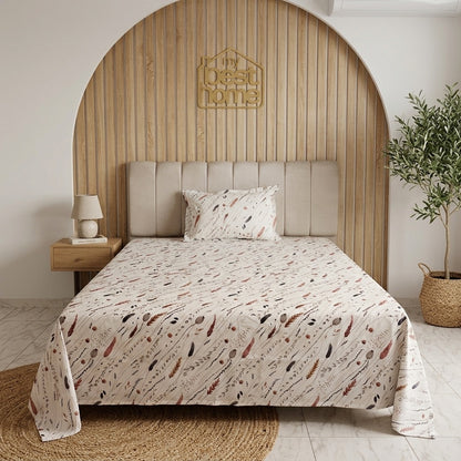 Parure de Lit 100% Popeline de Coton – Élégance & Confort