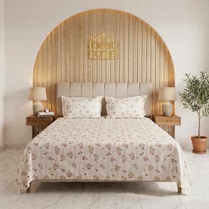Parure de Lit 100% Popeline de Coton – Élégance & Confort