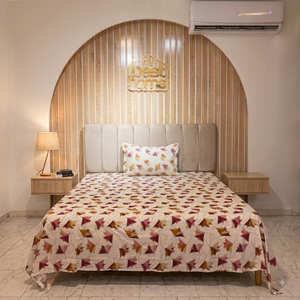 Parure de Lit 100% Popeline de Coton – Élégance & Confort