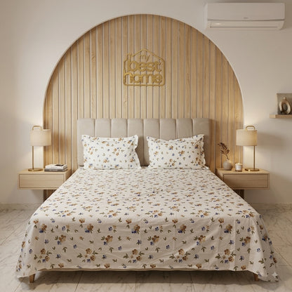 Parure de Lit 100% Popeline de Coton – Élégance & Confort