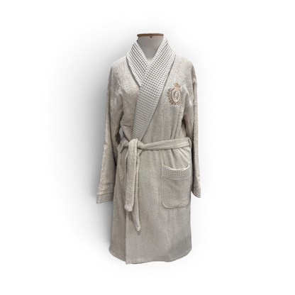 Peignoirs EXCELLENCE Beige Clair – Linge de Bain Luxueux - MBH