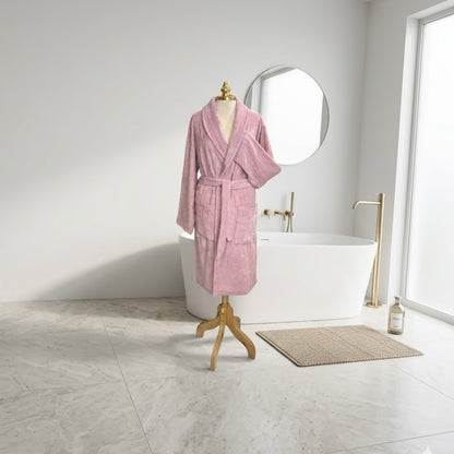 Peignoir Unisexe en Coton Pur – MBH