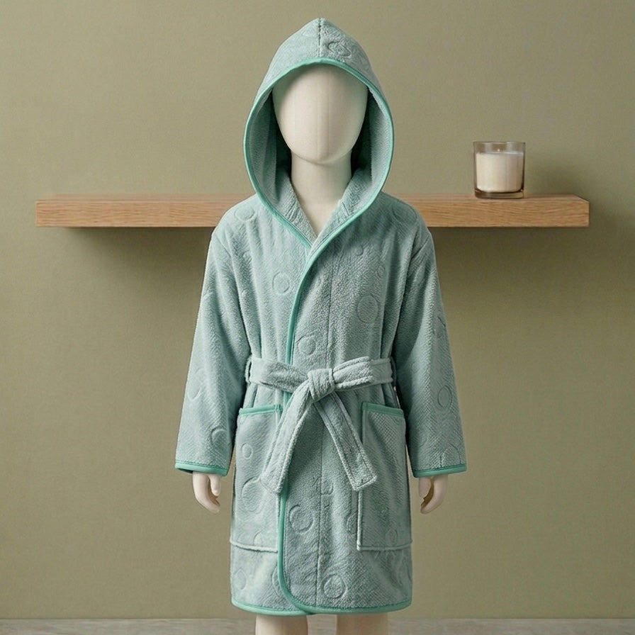 Peignoir enfant avec Bulle 5-8 ans - MBH