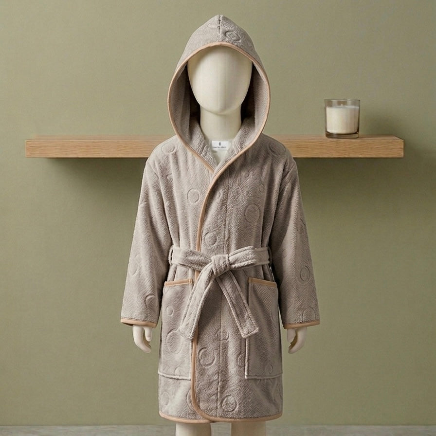 Peignoir enfant avec Bulle 5-8 ans - MBH