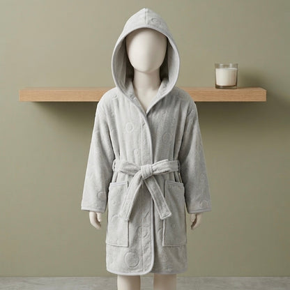 Peignoir enfant avec Bulle 5-8 ans - MBH