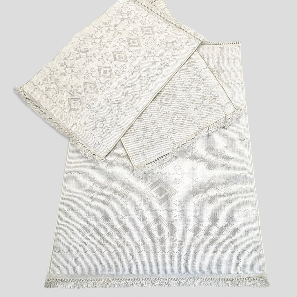 Tapis S013E Bouclette  3 pièces - MBH