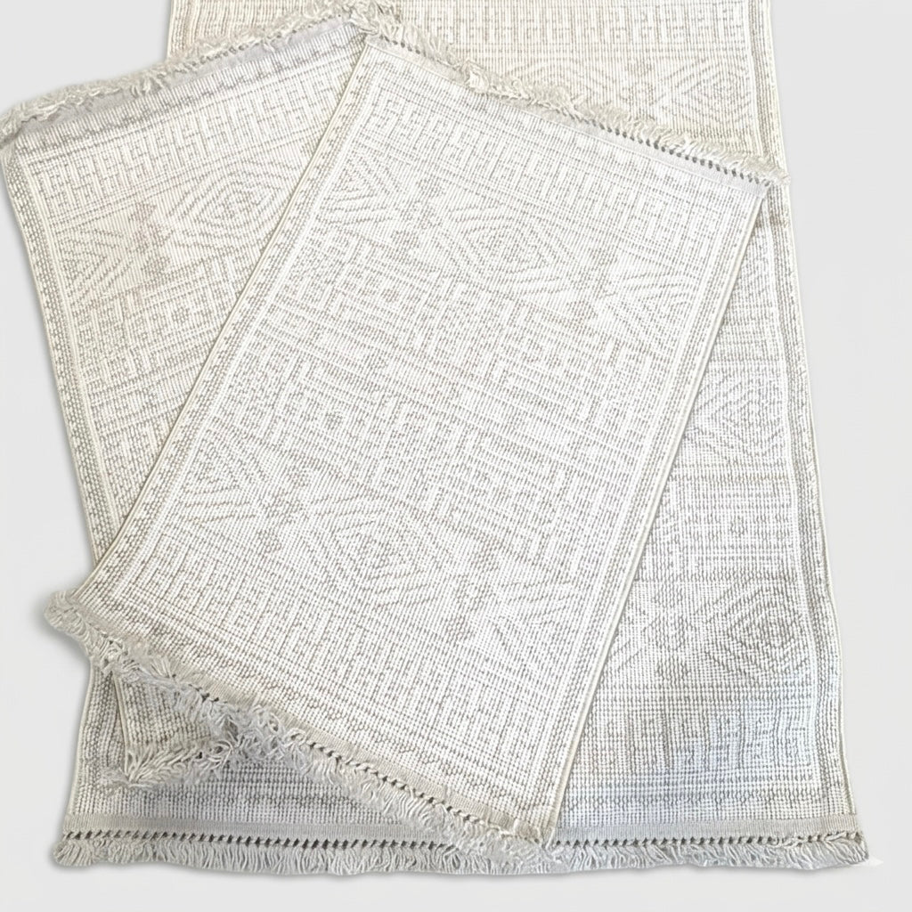 Tapis S017E Bouclette  3 pièces - MBH