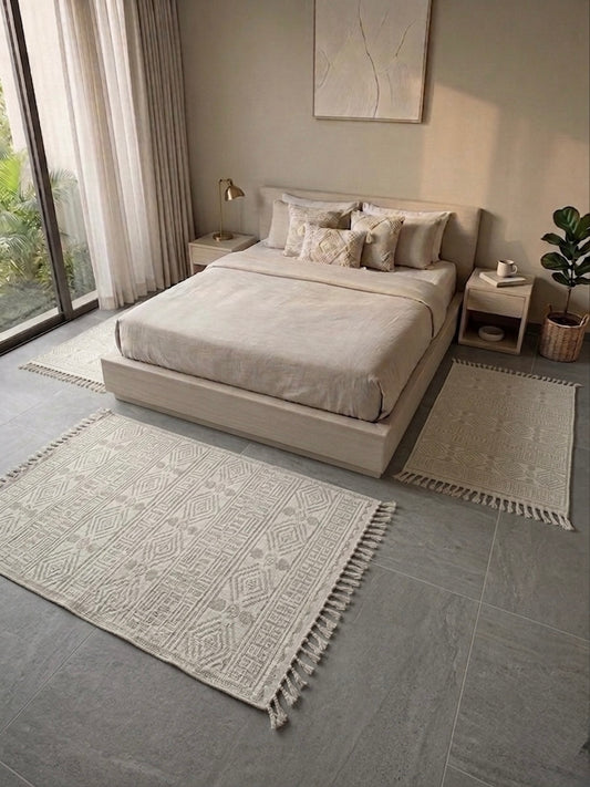 Tapis S017E Bouclette  3 pièces - MBH
