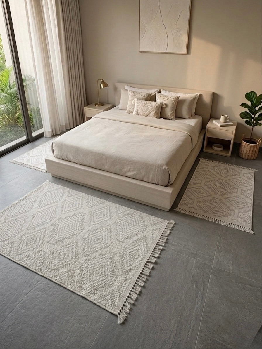 Tapis S006E Bouclette  3 pièces - MBH
