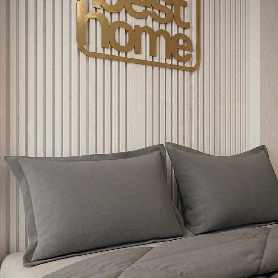 Ensemble de 2 Taies d’Oreiller 100% Coton - MBH