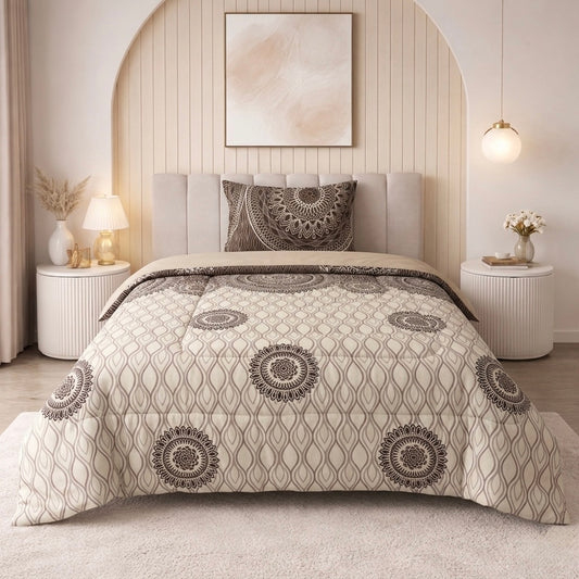 Couette POLYCOTON + 1 Taie Place et Demie - MBH