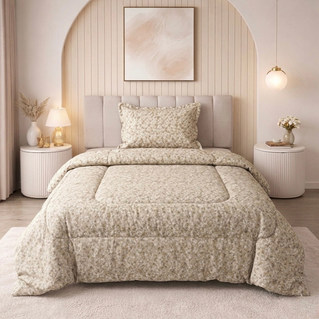 Couette POLYCOTON + 1 Taie Place et Demie - MBH