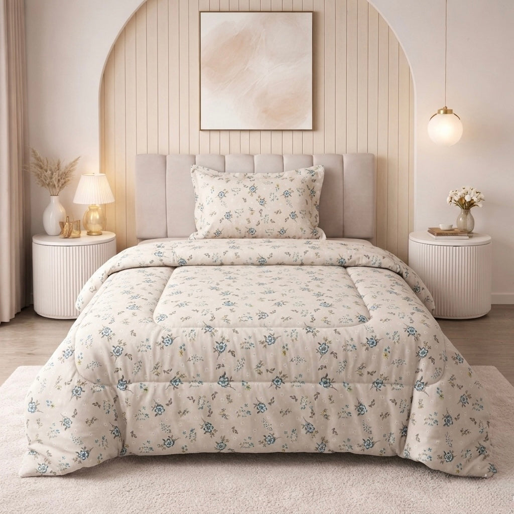 Couette POLYCOTON + 1 Taie Place et Demie - MBH