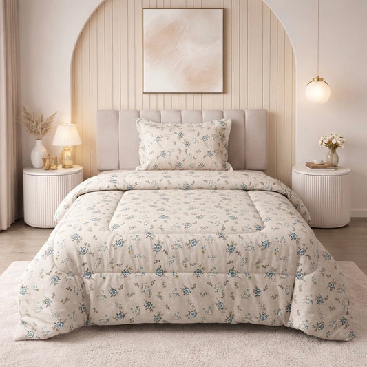 Couette POLYCOTON + 1 Taie Place et Demie - MBH