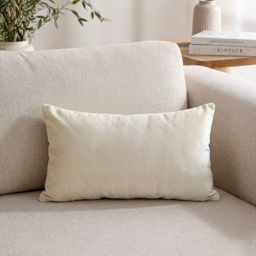 Coussin décoratif en faux daim – MBH