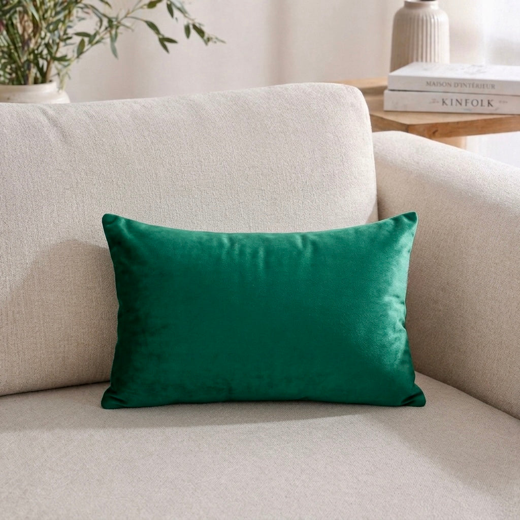 Coussin décoratif en faux daim – MBH