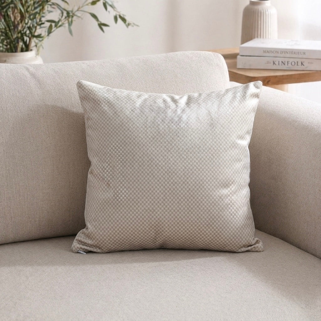 Coussin décoratif en faux daim – MBH