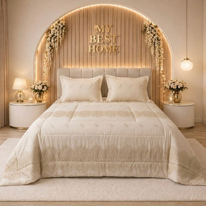 PARURE DE LIT MARIAGE KING SIZE KAMRAYA – MBH