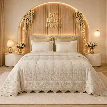 PARURE DE LIT MARIAGE KING SIZE KAMRAYA – MBH