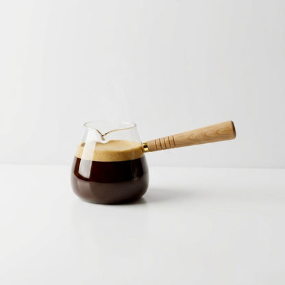 Cafetière Turque en Verre Borosilicaté — MBH