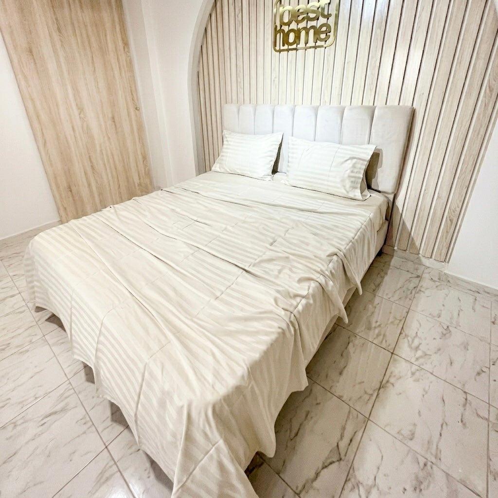 Parure de lit satin de coton - MBH