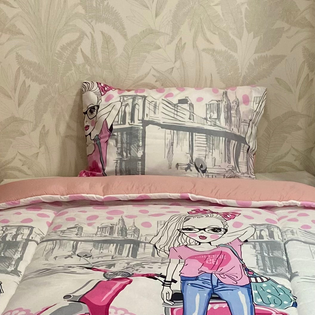 Couette POLYCOTON + 1 Taie Place et Demie - MBH