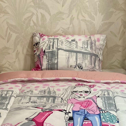 Couette POLYCOTON + 1 Taie Place et Demie - MBH