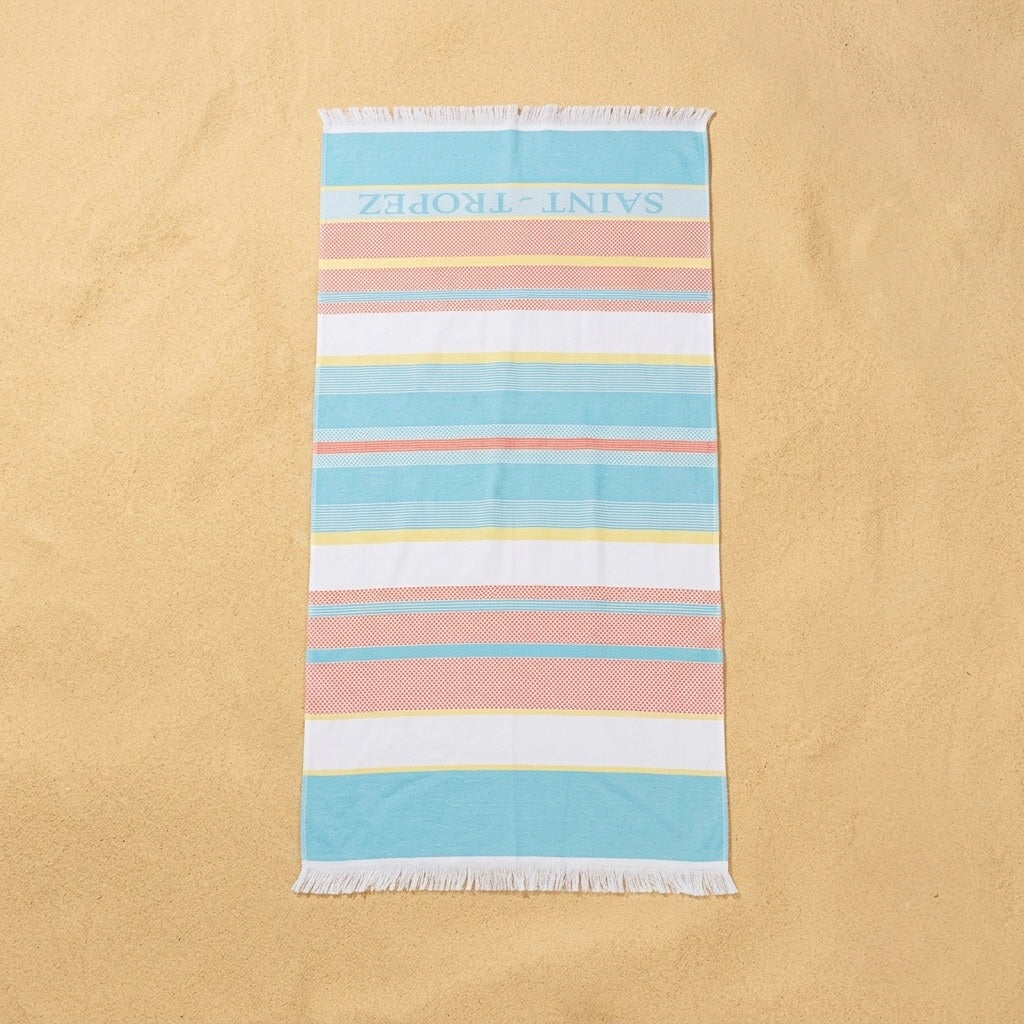 Serviette de plage Fouta 100% coton – MBH