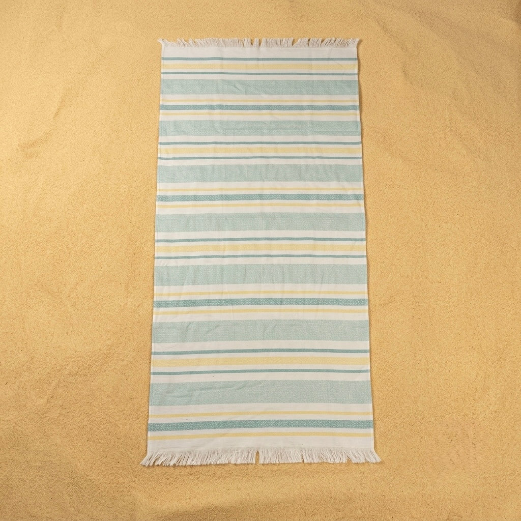Serviette de plage Fouta 100% coton – MBH