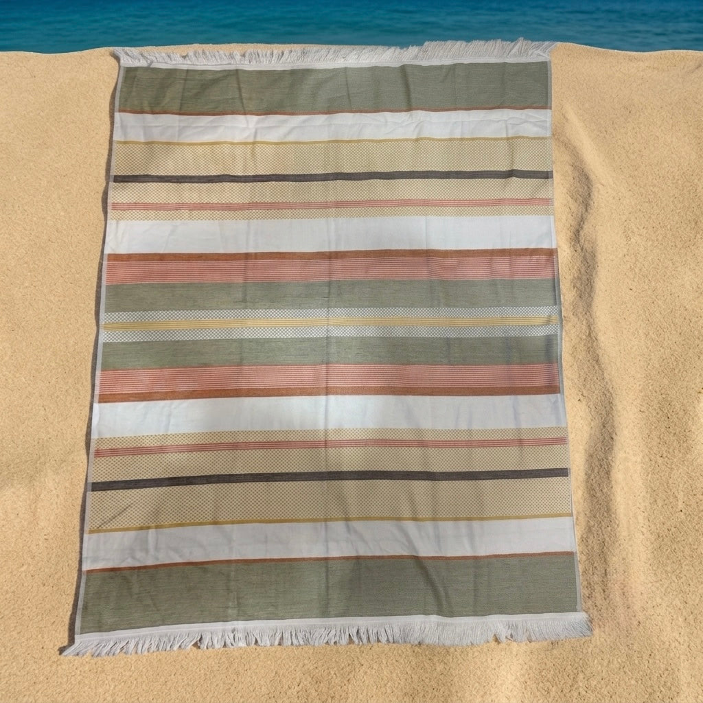 Serviette de plage Fouta 100% coton – MBH