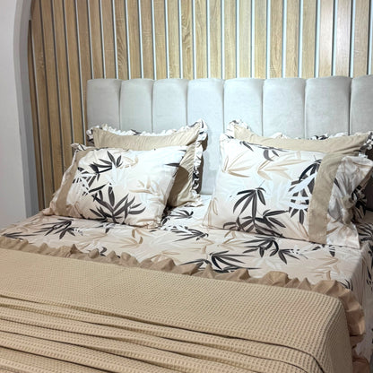 Parure de lit complète PRESTIGE – 7 pièces en coton peigné | My Best Home